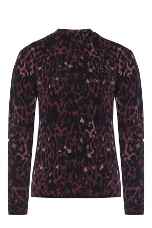 Wzorzysty top ze stójką 'leopard kiara', zdjęcie 1 Wzorzysty top ze stójką 'leopard kiara' od AllSaints